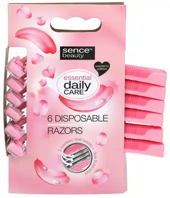De Online Drogist Sencebeauty wegwerpscheermesjes aanbieding