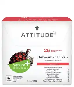De Online Drogist Attitude dishwasher tablets aanbieding
