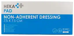 De Online Drogist Heka pad wondkompres 7,5 cm x 7,5 cm aanbieding