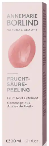 De Online Drogist Borlind fruitzuurpeeling aanbieding