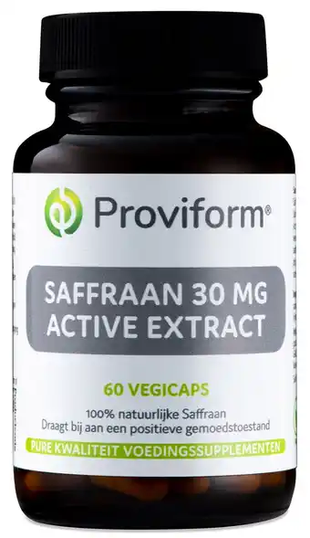 De Online Drogist Proviform saffraan 30mg active extract vegicaps aanbieding