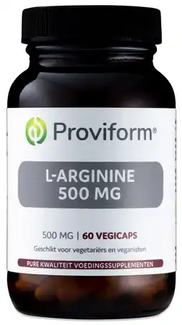 De Online Drogist Proviform l-arginine 500mg vegicaps aanbieding