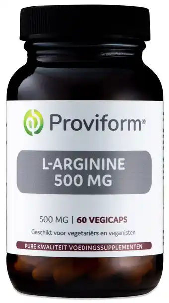 De Online Drogist Proviform l-arginine 500mg vegicaps aanbieding