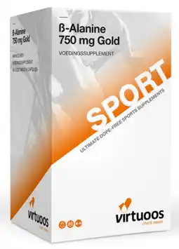 De Online Drogist Virtuoos beta alanine 750mg gold capsules aanbieding
