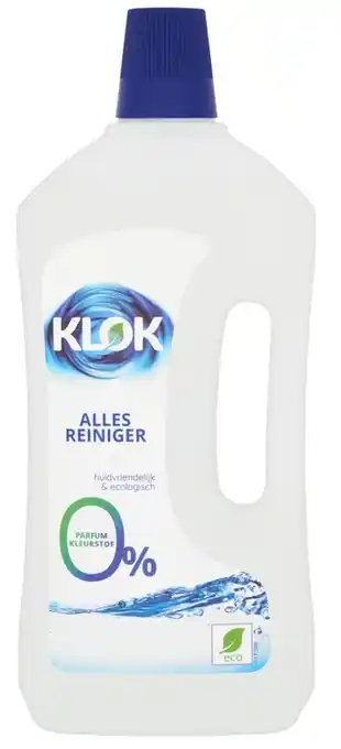 De Online Drogist Klok ecologische allesreiniger aanbieding