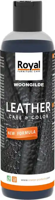 De Online Drogist Oranje royal leather care & color donkerbruin aanbieding