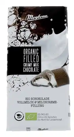 De Online Drogist Meybona organic filled creamy milk chocolate aanbieding