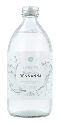 De Online Drogist Ben & anna mondwater sensitive aanbieding