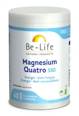 De Online Drogist Be-life magnesium quatro 550 capsules aanbieding