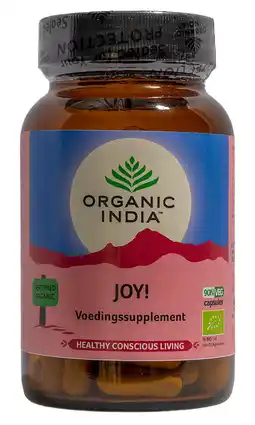 De Online Drogist Organic india joy vegicaps aanbieding