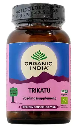 De Online Drogist Organic india trikatu vegicaps aanbieding