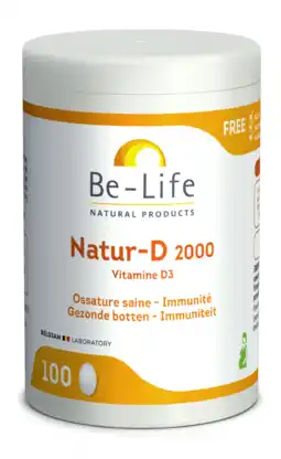 De Online Drogist Be-life natur-d 2000 capsules aanbieding