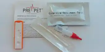 De Online Drogist Testjezelf.nu pre-pet giardia darm parasieten test aanbieding