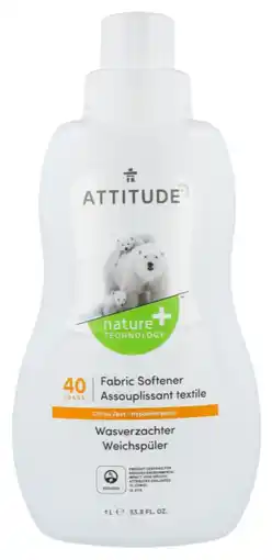 De Online Drogist Attitude fabric softener citrus zest aanbieding