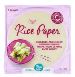 De Online Drogist Terrasana rijstvellen aanbieding