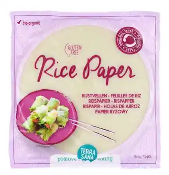 De Online Drogist Terrasana rijstvellen aanbieding