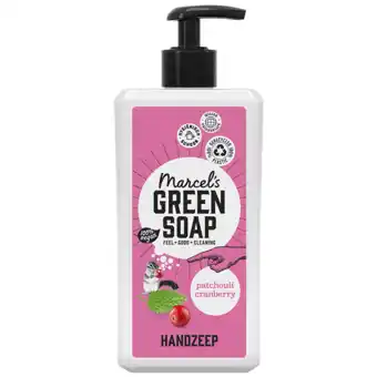 De Online Drogist Marcels green soap handzeep patchouli & cranberry aanbieding