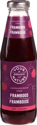 De Online Drogist Your organic nature framboos siroop aanbieding