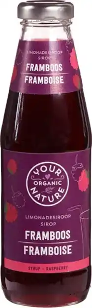 De Online Drogist Your organic nature framboos siroop aanbieding