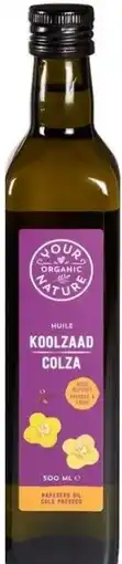 De Online Drogist Your organic nature koolzaadolie aanbieding