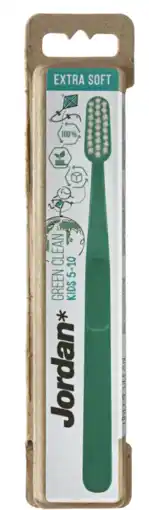 De Online Drogist Jordan tandenborstel green clean kids extra soft aanbieding