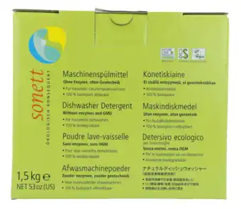 De Online Drogist Sonett afwasmachinepoeder aanbieding
