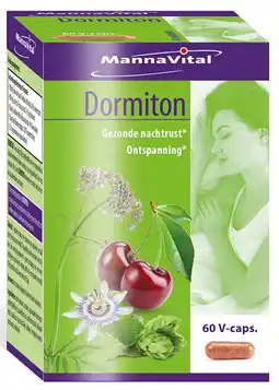 De Online Drogist Mannavital dormiton vegicaps aanbieding