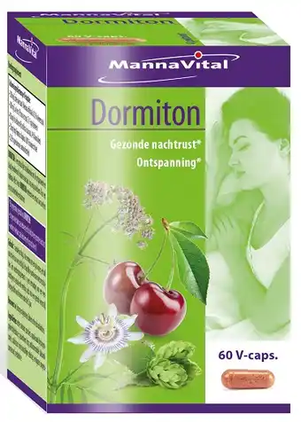 De Online Drogist Mannavital dormiton vegicaps aanbieding