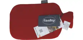 De Online Drogist Fashy warmwaterzak fleece rood aanbieding