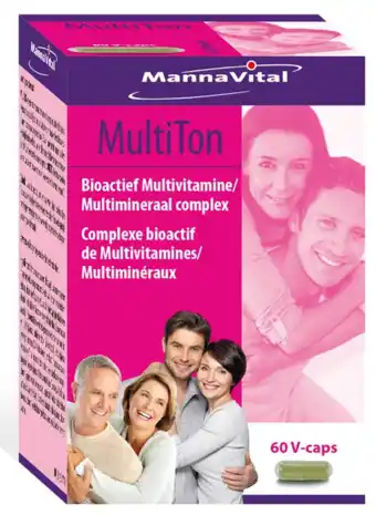 De Online Drogist Mannavital multiton capsules aanbieding