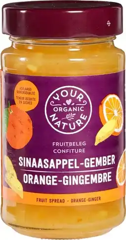 De Online Drogist Your organic nature fruitbeleg sinaasappel-gember aanbieding
