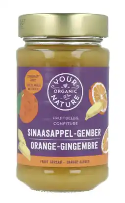 De Online Drogist Your organic nature fruitbeleg sinaasappel-gember aanbieding