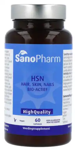 De Online Drogist Sanopharm hsn hair skin nails capsules aanbieding