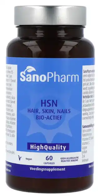 De Online Drogist Sanopharm hsn hair skin nails capsules aanbieding
