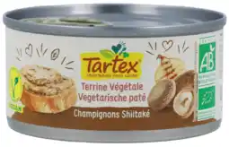 De Online Drogist Tartex vegetarische paté champignons shiitaké aanbieding
