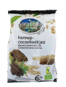 De Online Drogist Corn crake hennep cacao koekjes aanbieding