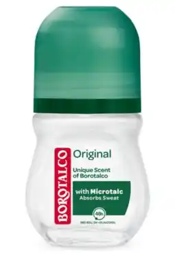 De Online Drogist Borotalco deodorant original roll on aanbieding