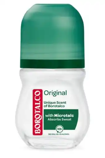 De Online Drogist Borotalco deodorant original roll on aanbieding