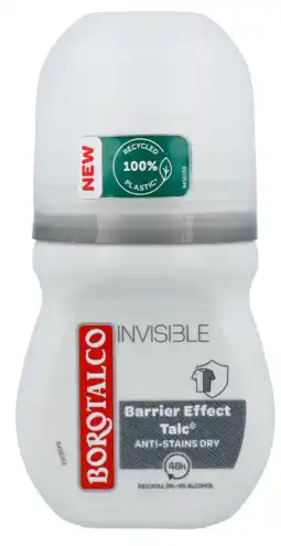 De Online Drogist Borotalco deodorant invisible roll on aanbieding