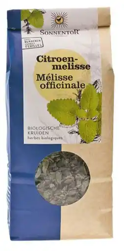 De Online Drogist Sonnentor losse citroenmelisse thee aanbieding