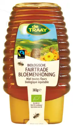 De Online Drogist De traay biologische fairtrade bloemenhoning aanbieding
