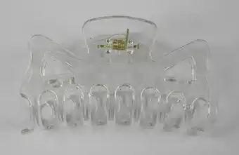 De Online Drogist Hair mode haarklem transparant 9cm aanbieding