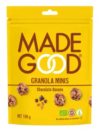 De Online Drogist Made good chocolate banana granola minis aanbieding