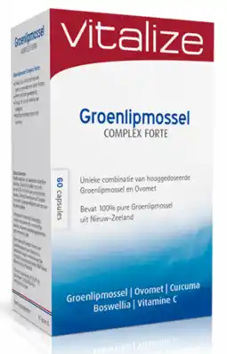 De Online Drogist Vitalize groenlipmossel complex forte capsules aanbieding