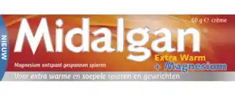 De Online Drogist Midalgan extra warm + magnesium aanbieding