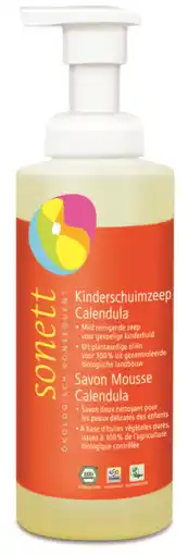 De Online Drogist Sonett kinderschuimzeep calendula aanbieding