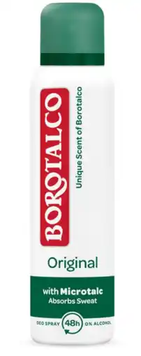 De Online Drogist Borotalco deodorant original spray aanbieding