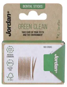 De Online Drogist Jordan green clean tandenstokers aanbieding