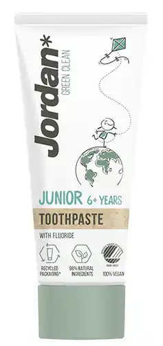 De Online Drogist Jordan green clean junior tandpasta aanbieding