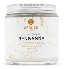 De Online Drogist Ben & anna tandpasta orange fluoride aanbieding